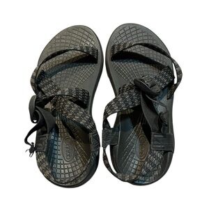 Chaco Men’s 10 Black Zvolv Sport Sandals, Sturdy Bottom for Camping/ Hiking